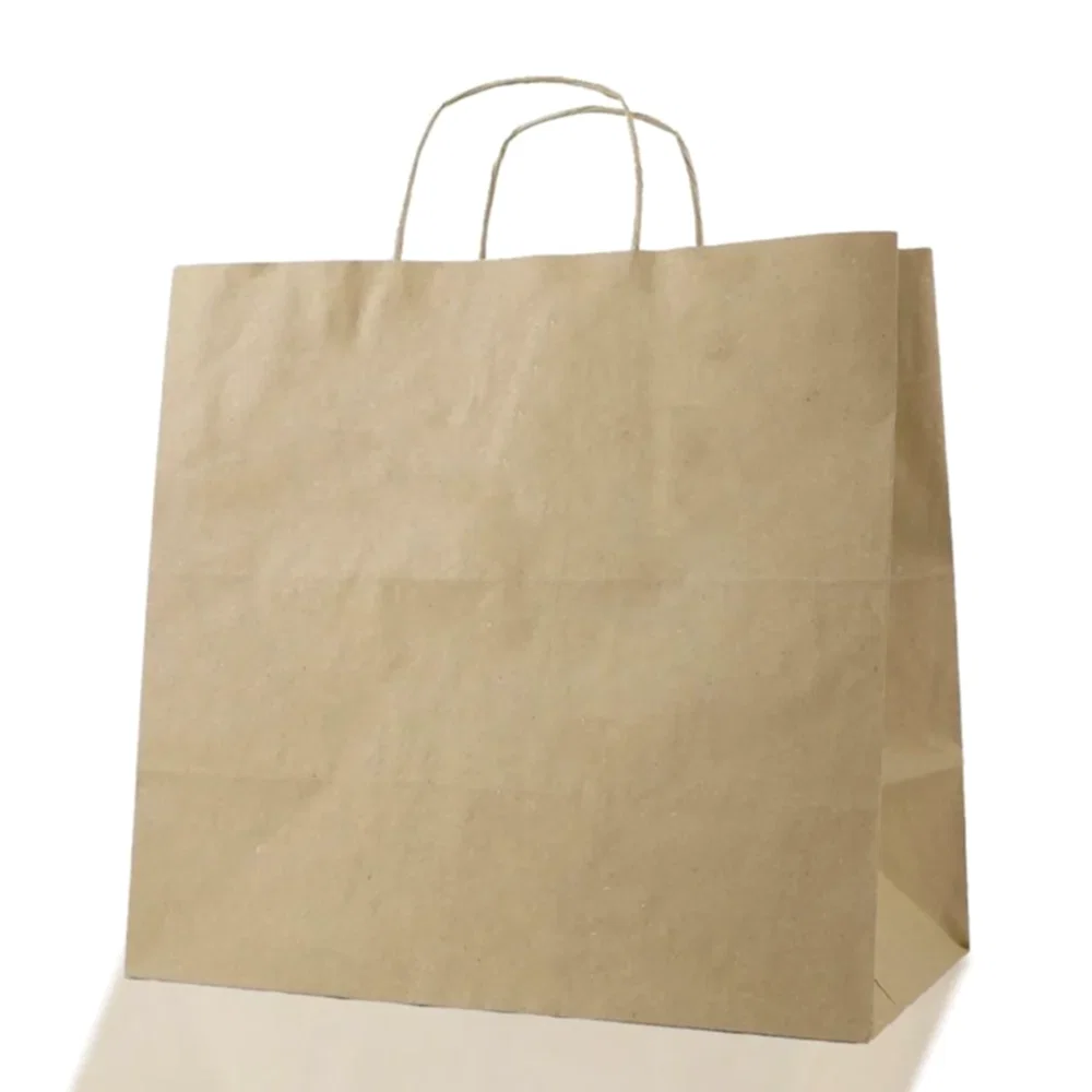 Çanta Kraft 32x28x16 Cm Burgu Sap