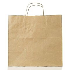 Çanta Kraft 32x28x16 Cm Burgu Sap